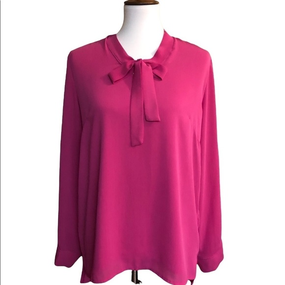 Hot Pink Blouse by Acevog - Picture 3 of 11